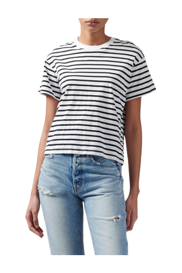 JERSEY STRIPE BOY TEE